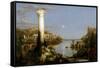 The Course of Empire - Desolation by Thomas Cole-Fine Art-Framed Stretched Canvas