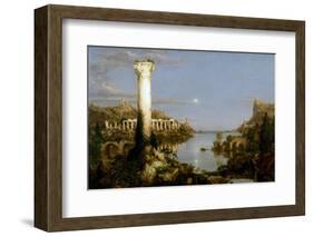 The Course of Empire - Desolation by Thomas Cole-Fine Art-Framed Photographic Print