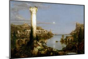 The Course of Empire - Desolation by Thomas Cole-Fine Art-Mounted Photographic Print
