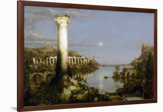 The Course of Empire - Desolation-Thomas Cole-Framed Giclee Print