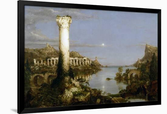 The Course of Empire - Desolation-Thomas Cole-Framed Giclee Print