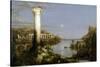 The Course of Empire - Desolation-Thomas Cole-Stretched Canvas