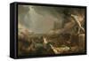 The Course of Empire: Destruction, 1836-Thomas Cole-Framed Stretched Canvas