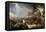 The Course of Empire - Destruction-Thomas Cole-Framed Stretched Canvas