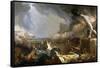 The Course of Empire - Destruction-Thomas Cole-Framed Stretched Canvas