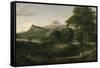 The Course of Empire: the Arcadian or Pastoral State, C.1836-Thomas Cole-Framed Stretched Canvas