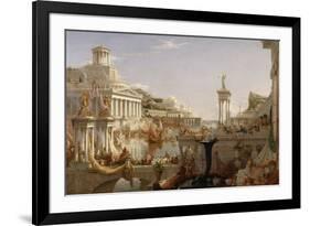 The Course of Empire: the Consummation of the Empire, C.1835-36-Thomas Cole-Framed Giclee Print