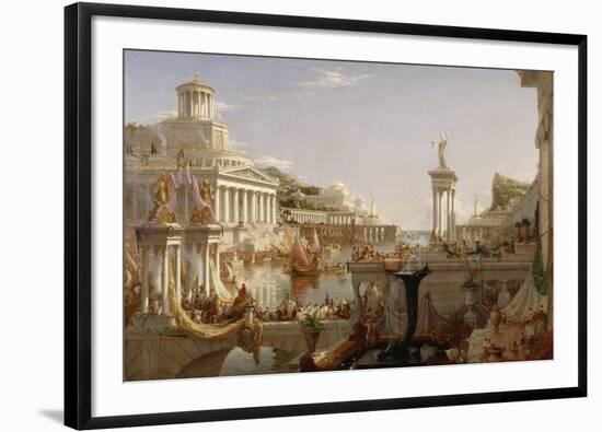 The Course of Empire: the Consummation of the Empire, C.1835-36-Thomas Cole-Framed Giclee Print