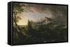 The Course of Empire: the Savage State, 1833-36-Thomas Cole-Framed Stretched Canvas