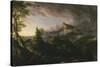 The Course of Empire: the Savage State, 1833-36-Thomas Cole-Stretched Canvas