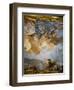 The Course of the Chariot of the Sun (detail)-Giambattista Tiepolo-Framed Giclee Print