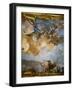 The Course of the Chariot of the Sun (detail)-Giambattista Tiepolo-Framed Giclee Print