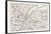 The Course of the River St. Lawrence as Far as Quebec (From Popple's Atlas, 1730) Canada, 1870S-null-Framed Stretched Canvas