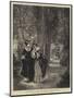 The Course of True Love Never Did Run Smooth-George Adolphus Storey-Mounted Giclee Print