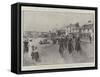 The Court at Cowes, a Royal Cycling Party-Amedee Forestier-Framed Stretched Canvas