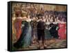 The Court Ball-Abraham Bosse-Framed Stretched Canvas