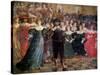 The Court Ball-Abraham Bosse-Stretched Canvas