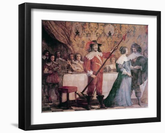 The Court Ball-Abraham Bosse-Framed Giclee Print