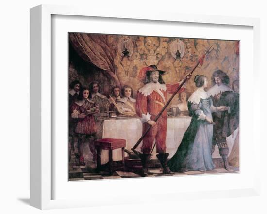 The Court Ball-Abraham Bosse-Framed Giclee Print