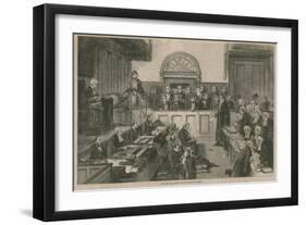 The Court for Divorce and Matrimonial Causes-null-Framed Giclee Print