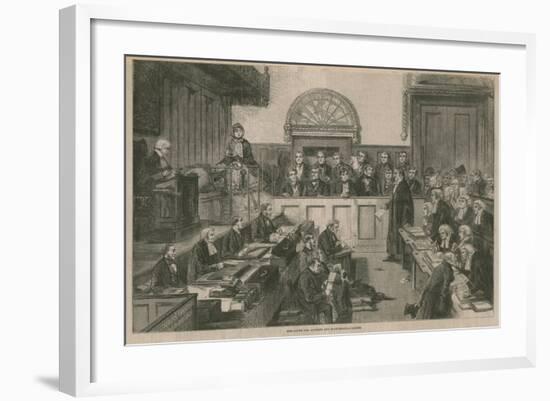 The Court for Divorce and Matrimonial Causes-null-Framed Giclee Print