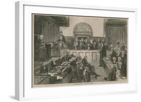 The Court for Divorce and Matrimonial Causes-null-Framed Giclee Print