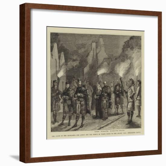 The Court in the Highlands-Sydney Prior Hall-Framed Giclee Print