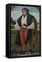 The Court Jester known as Knight Christoph, 1515-Hans von Wertinger-Framed Stretched Canvas