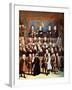 The Court of Chancery in the Reign of George I, 18th Century-Benjamin Ferrers-Framed Giclee Print