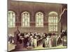 The Court of Chancery, Lincoln's Inn Fields, 1808 from Ackermann's 'Microcosm of London'-T. & Pugin Rowlandson-Mounted Giclee Print