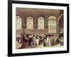 The Court of Chancery, Lincoln's Inn Fields, 1808 from Ackermann's 'Microcosm of London'-T. & Pugin Rowlandson-Framed Giclee Print