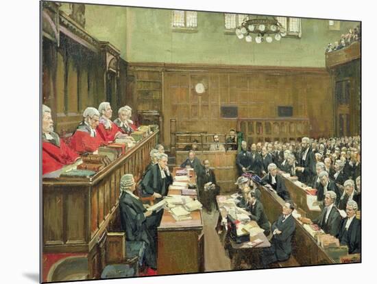 The Court of Criminal Appeal, London, 1916-Sir John Lavery-Mounted Giclee Print