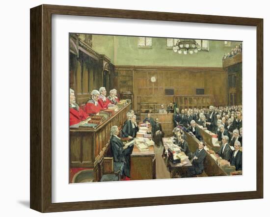 The Court of Criminal Appeal, London, 1916-Sir John Lavery-Framed Giclee Print