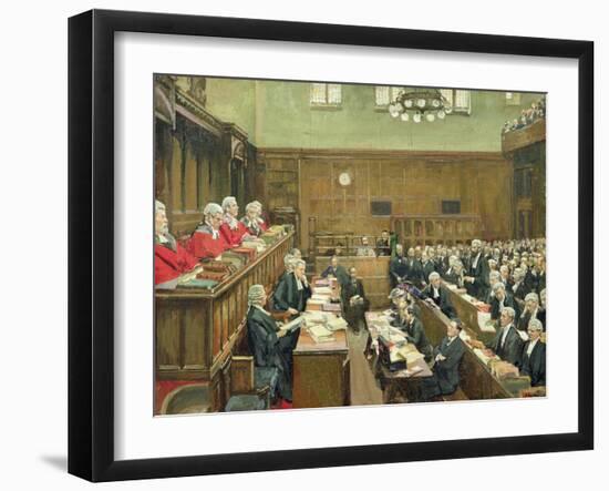 The Court of Criminal Appeal, London, 1916-Sir John Lavery-Framed Giclee Print