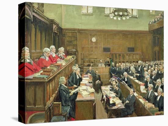 The Court of Criminal Appeal, London, 1916-Sir John Lavery-Stretched Canvas