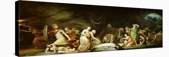 The Court of Death, 1820-Rembrandt Peale-Stretched Canvas