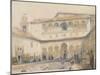 The Court of Myrtles, Alhambra (Or Hall of Myrtles, Alhambra) 1833-David Roberts-Mounted Giclee Print