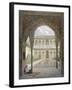 The Court of the Alberca in the Alhambra, Granada, 1853-Leon Auguste Asselineau-Framed Giclee Print