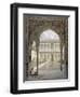 The Court of the Alberca in the Alhambra, Granada, 1853-Leon Auguste Asselineau-Framed Giclee Print