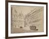 The Court of the Ducal Palace-John Ruskin-Framed Giclee Print