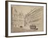 The Court of the Ducal Palace-John Ruskin-Framed Giclee Print