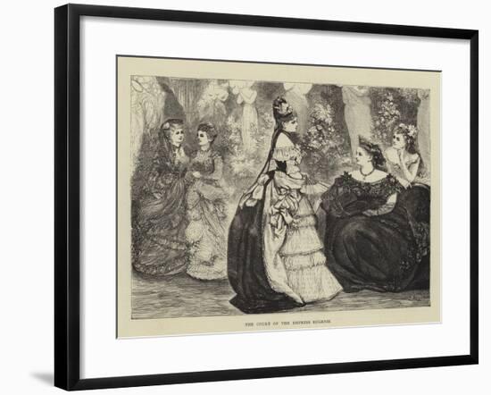 The Court of the Empress Eugenie-null-Framed Giclee Print