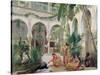 The Court of the Harem-Albert Girard-Stretched Canvas