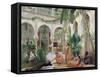 The Court of the Harem-Albert Girard-Framed Stretched Canvas