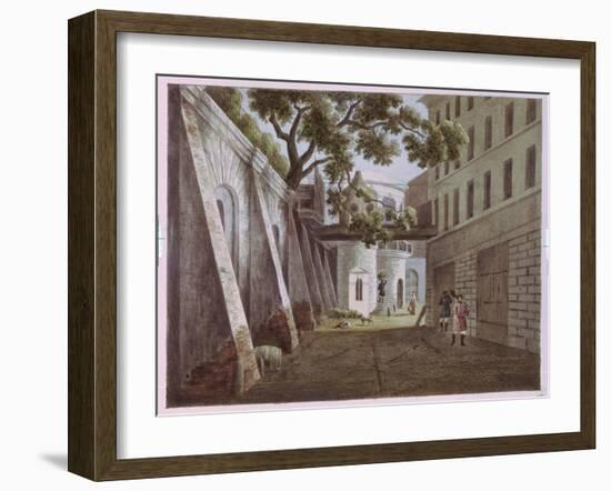 The Court of the Pavel Gagarin's House-Andrei Yefimovich Martynov-Framed Giclee Print