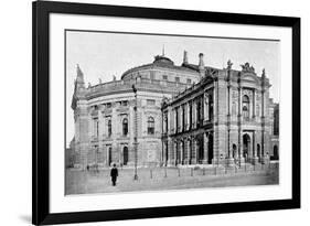 The Court Theatre, Vienna, Austria, 1899-null-Framed Giclee Print