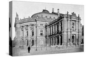 The Court Theatre, Vienna, Austria, 1899-null-Stretched Canvas