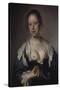 THE COURTESAN - 17TH CENTURY - DUTCH BAROQUE-JACOB ADRIAENSZ BACKER-Stretched Canvas