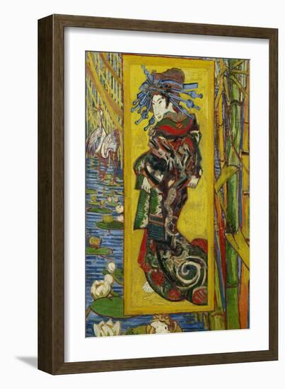 The Courtesan (After Eise), 1887-Vincent van Gogh-Framed Giclee Print