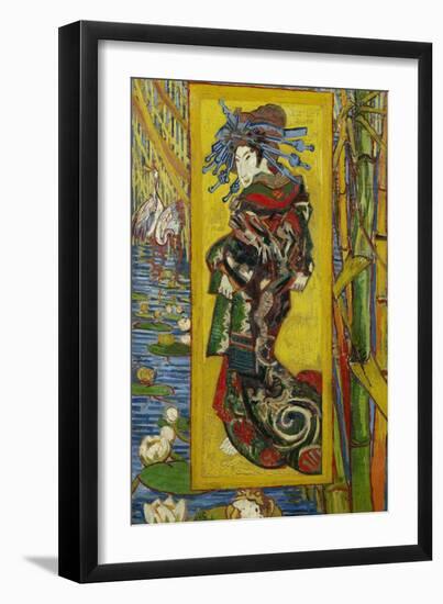 The Courtesan (After Eise), 1887-Vincent van Gogh-Framed Giclee Print